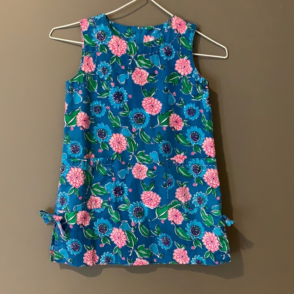 Girls floral shirtdress